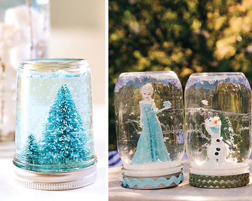 Bolas de neve decoração Natal