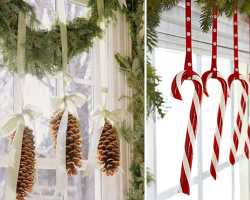 Decoração de Natal para janelas