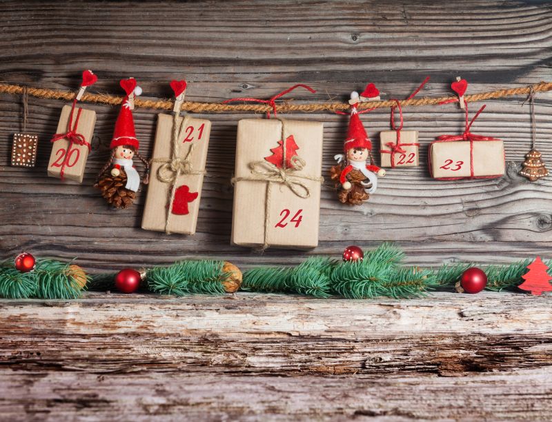 Como fazer um calendário do Advento