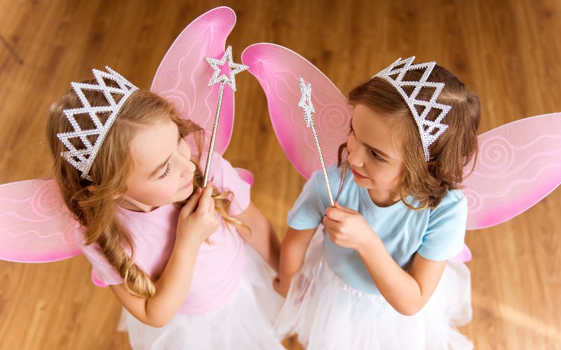 Traje de carnaval infantil de fada