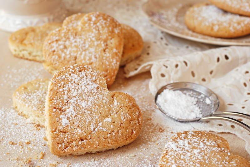 Biscoitos de manteiga Valentim receita